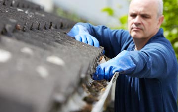 cleaning and inspecting Pontrhydyrun roofs